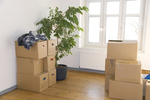 Professional packing support for a Knightsbridge home move