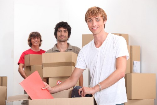 Removal professionals completing a carefully coordinated Knightsbridge move